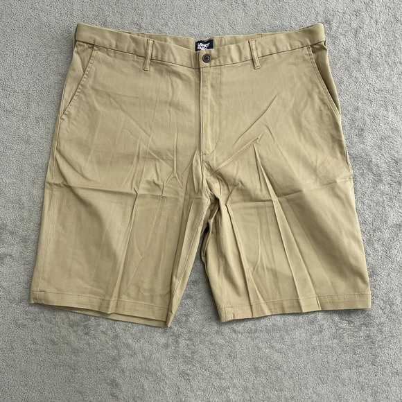 NEW Lands' End Men's Size 40 Traditional Fit Chino Shorts Khaki 11 Inch Inseam - Picture 3 of 10